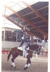 Entrainement de voltige